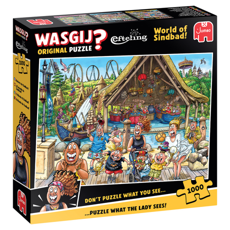 Jumbo wasgij original efteling legpuzzel - de wereld van sindbad! - 1000st.
