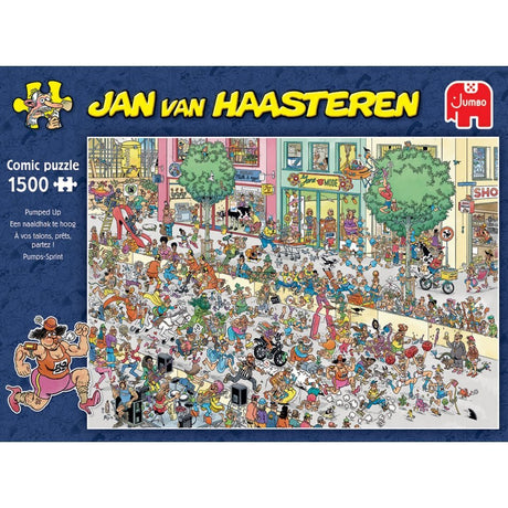 Jumbo puzzel 1500 stukjes jvh een naaldhak te hoog