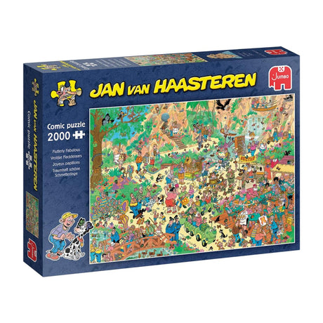 Jumbo jan van haasteren puzzel vrolijke fladderaars 2000 stukjes