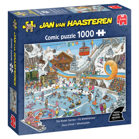 Jumbo puzzel 1000 st. jvh de winterspelen