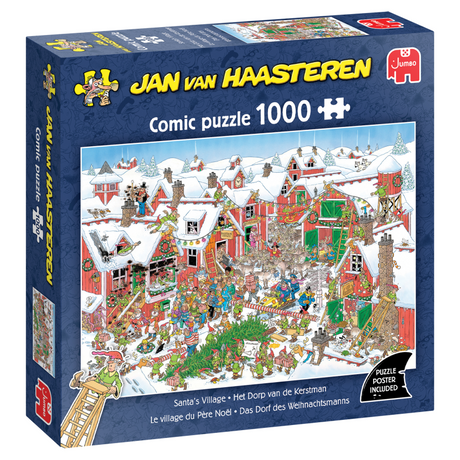 Jumbo puzzel 1000 st. jvh - het dorp van de kerstman