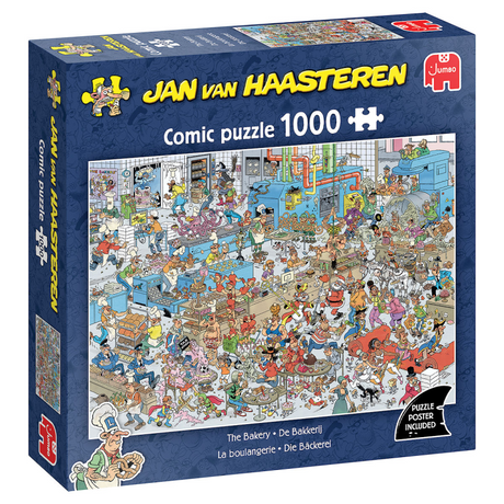 Jumbo puzzel 1000 st. jvh de bakkerij
