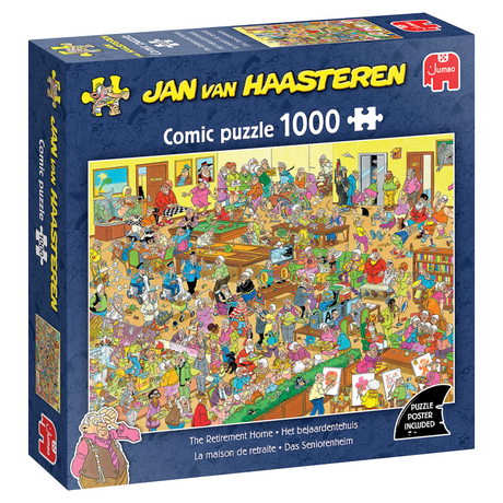 Jumbo puzzel 1000 st. jvh - het bejaardentehuis