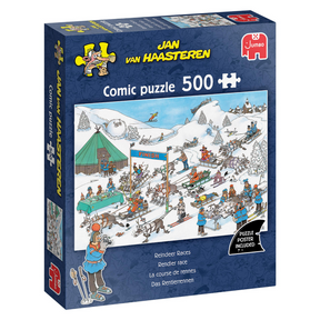 Jumbo puzzel 500 st. jvh rendier race