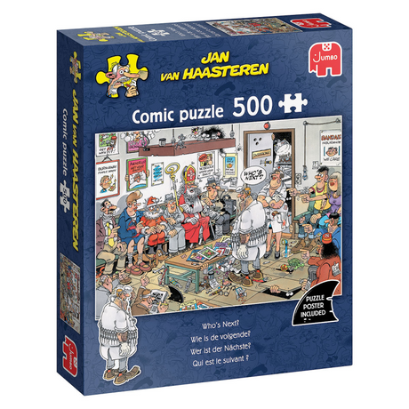 Jumbo puzzel 500 st. jvh - wie is de volgende?