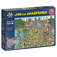 Jumbo puzzel 1500 st. jvh - robin hood festival