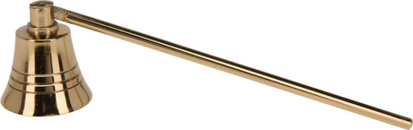 Kaarsendover aluminium goud 23cm 4 assorti