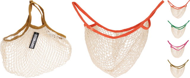 Boodschappenstas net 4assorti