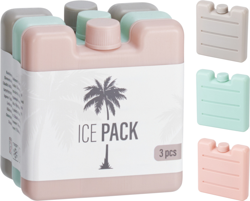 Koelement lunchbox set 3 stuks