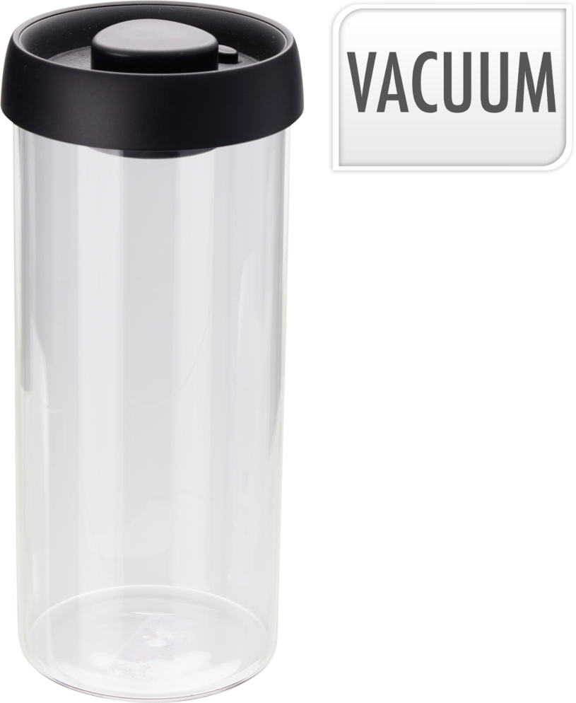 Voorraadpot borosilicaat met vacuumpomp 1500ml