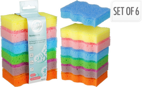 Schuurspons non-scratch 6 stuks