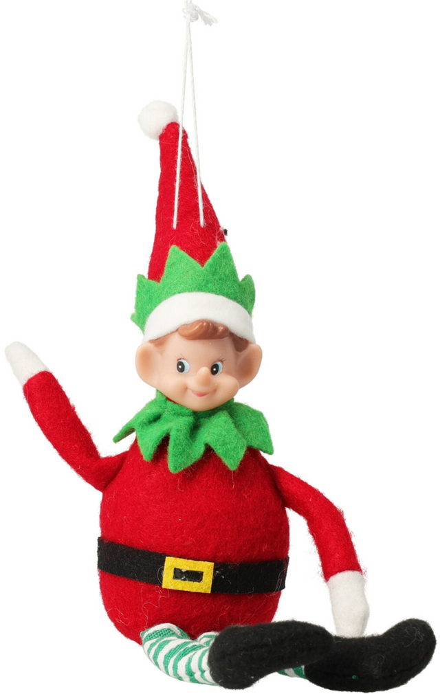 Elf on the shelf hangdecoratie 25cm