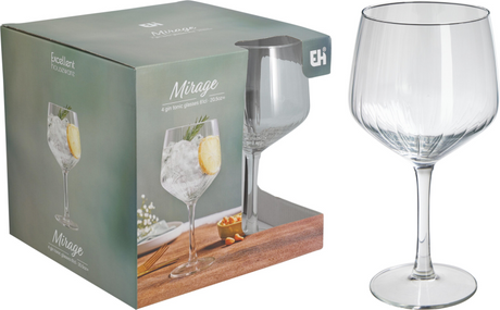 Mirage gin tonic glas 61cl 4 stuks