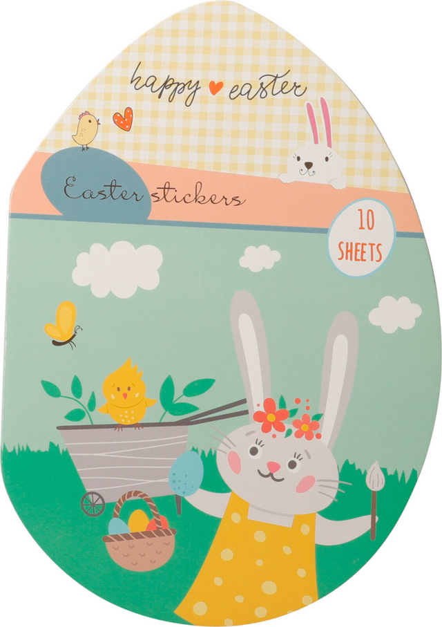 Pasen stickerboekeje 10 vellen