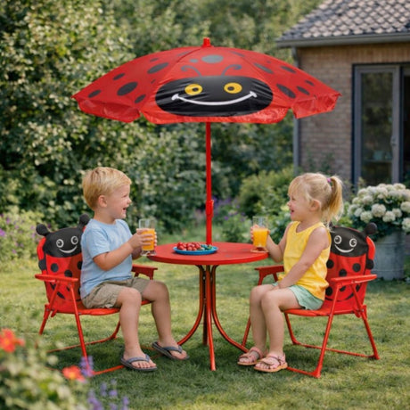 Pro garden kinder tuinset lieveheersbeestje rood zwart