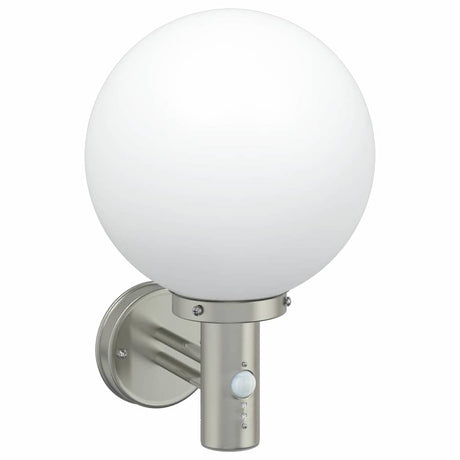 Vidaxl buiten wandlamp 2 pcs zilver 28 x 25 x 38 cm