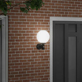 Vidaxl buiten wandlamp zwart 28 x 25 x 38 cm