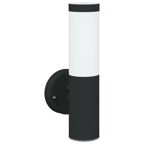 Vidaxl buiten wandlamp zwart 15 x 7,5 x 33 cm