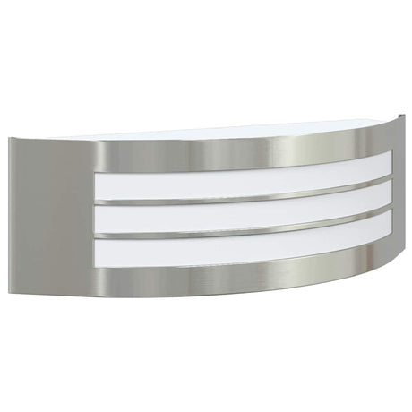 Vidaxl buiten wandlamp zilver 32 x 10 x 10 cm