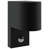 Vidaxl buiten wandlamp zwart 12 x 7 x 15 cm roestvrij staal