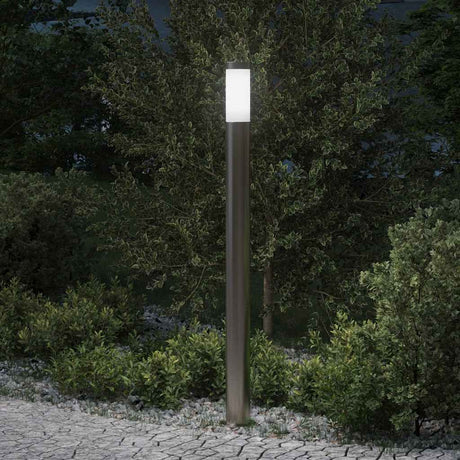 Vidaxl bolderverlichting 110 cm rvs ip44