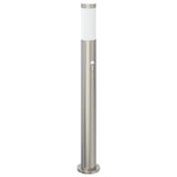 Vidaxl bolderverlichting met sensor 80 cm rvs ip44