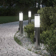 Vidaxl bolderverlichting met sensor en stopcontact 3 stuks 50 cm