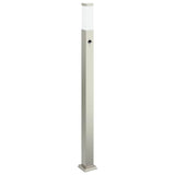 Vidaxl bolderverlichting met sensor 110 cm roestvrij staal ip44