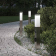 Vidaxl bolderverlichting met sensor en stopcontact 3 stuks 50 cm