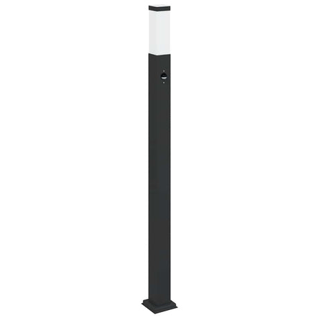 Vidaxl bolderverlichting met sensor 110 cm zwart ip44