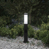 Vidaxl bolderarmatuur met stopcontact 50 cm zwart ip44