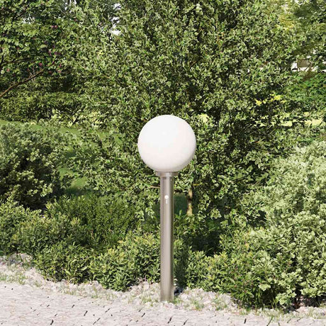 Vidaxl bolderverlichting met sensor 80 cm rvs ip44