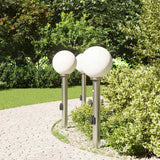 Vidaxl bolderverlichting met sensor en stopcontact 3 stuks 80 cm