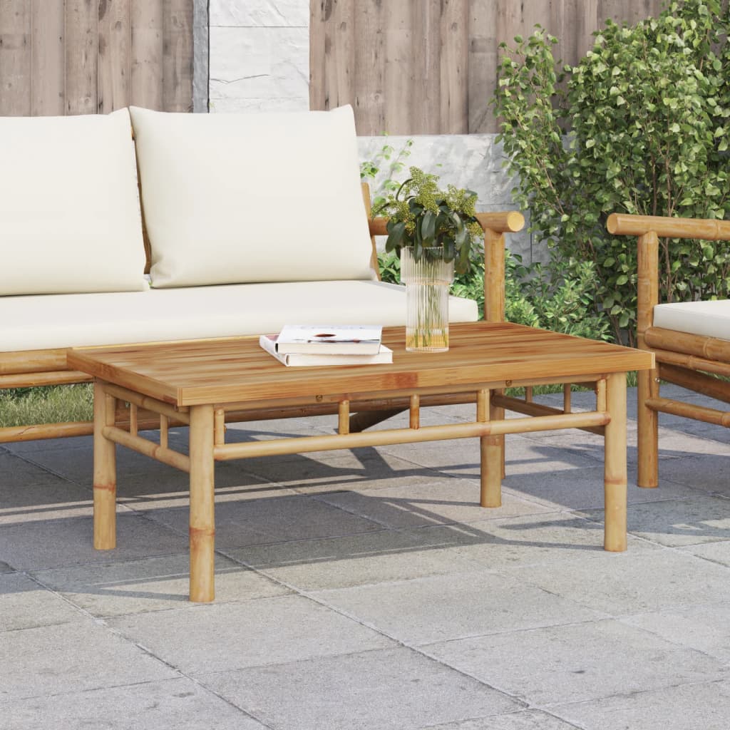 Vidaxl salontafel 90x50x35 cm bamboe