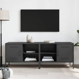Vidaxl tv-meubelen 2 st 68x39x50,5 cm staal zwart