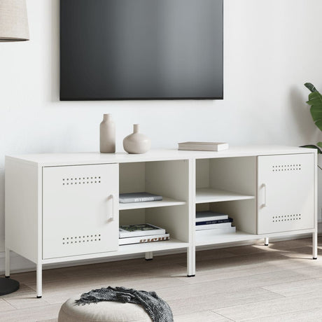 Vidaxl tv-meubelen 2 st 68x39x50,5 cm staal wit
