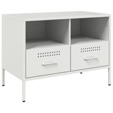 Vidaxl tv-meubel 68x39x50,5 cm staal wit