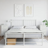 Vidaxl nachtkastjes 2 st 36x39x68 cm staal wit
