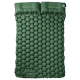 Vidaxl kampeermatras met kussens zelfopblazend 2-persoons groen