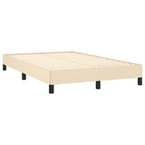 Vidaxl bedframe zonder matras 120x190 cm stof crèmekleurig