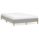Vidaxl bedframe zonder matras 120x190 cm stof lichtgrijs