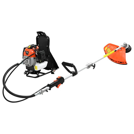 Vidaxl bosmaaier rugzak design 52 cc 1,45 kw oranje