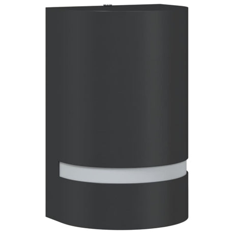 Vidaxl buitenwandlamp gegoten aluminium zwart