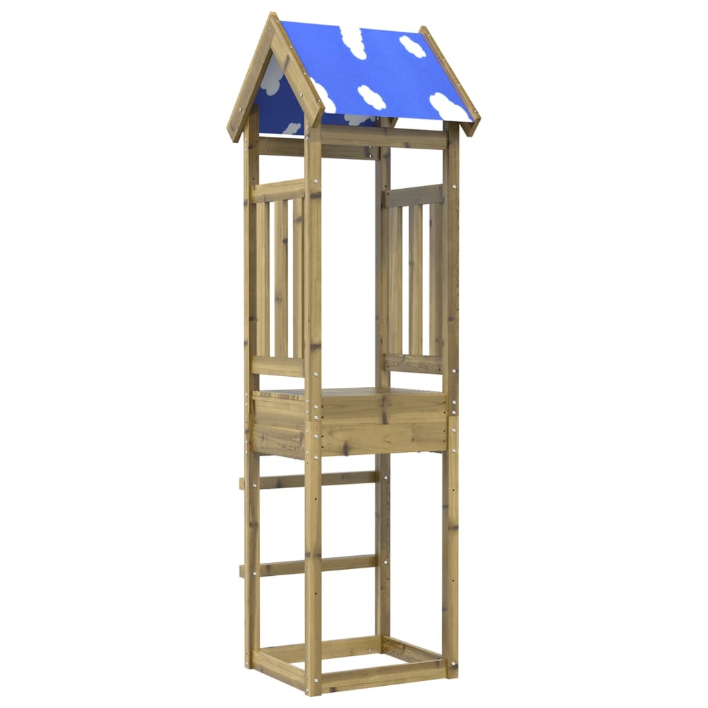 Vidaxl Play Tower 52,5x46.5x208 cm impregnovaná borovice