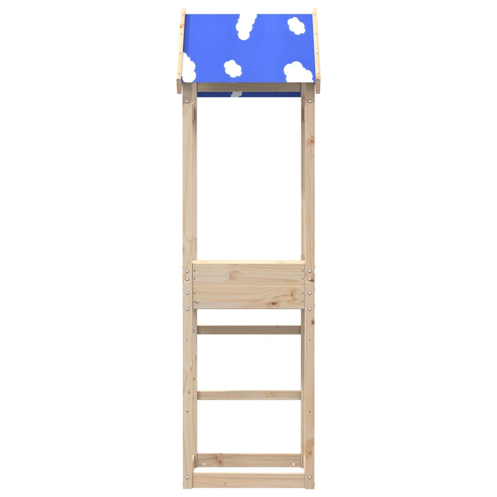 Vidaxl Play Tower 52.5x46.5x195 cm fest Kigel