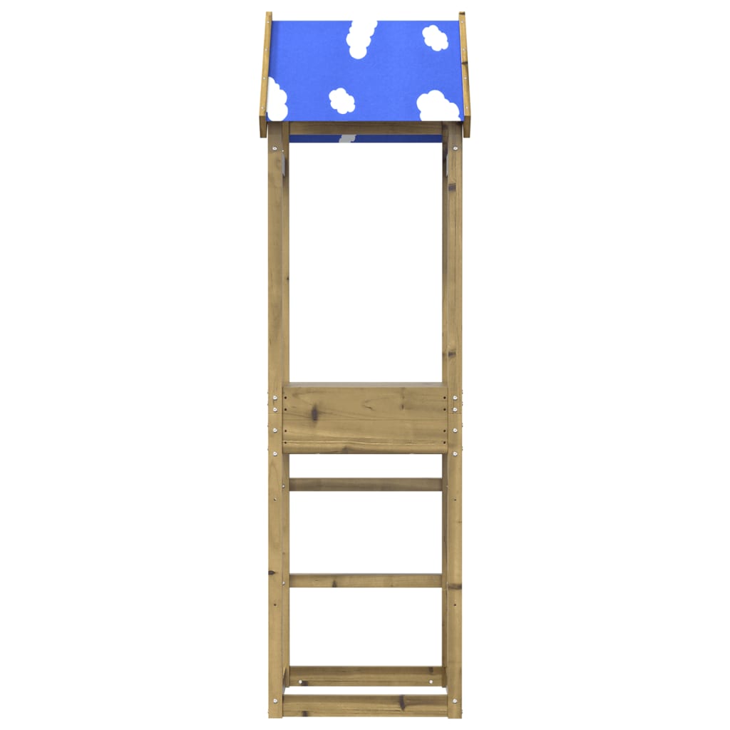 Vidaxl Play Tower 52.5x46.5x195 cm impregnirani bor