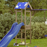 Vidaxl Play Tower 52.5x46.5x195 cm impregnirani bor