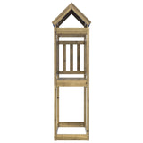 Vidaxl Play Tower 110.5x52.5x215 cm Pine impregnato