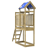 Vidaxl Spillt Tower Leeder 110.5x52.5x215 cm Imprägnéiert Pine