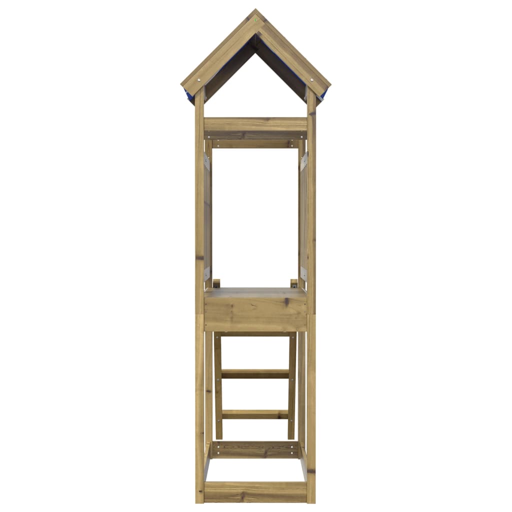 Vidaxl Spillt Tower Leeder 110.5x52.5x215 cm Imprägnéiert Pine